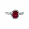 Bague Rubis calibrés