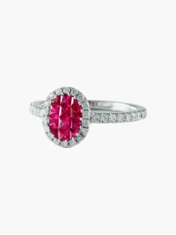 Bague Rubis calibrés