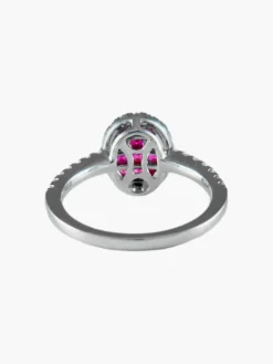 Bague Rubis calibrés