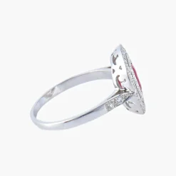 Bague Rubis Diamants
