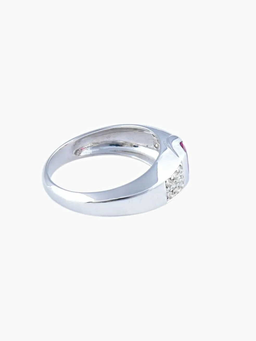 Bague Rubis Diamants