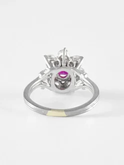 Bague Rubis Diamants
