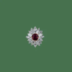 Bague Rubis et Diamant