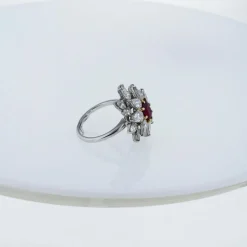 Bague Rubis et Diamant