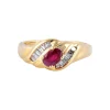 Bague Rubis et Diamants