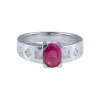 Bague Rubis et Diamants