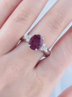 Bague Rubis et Diamants
