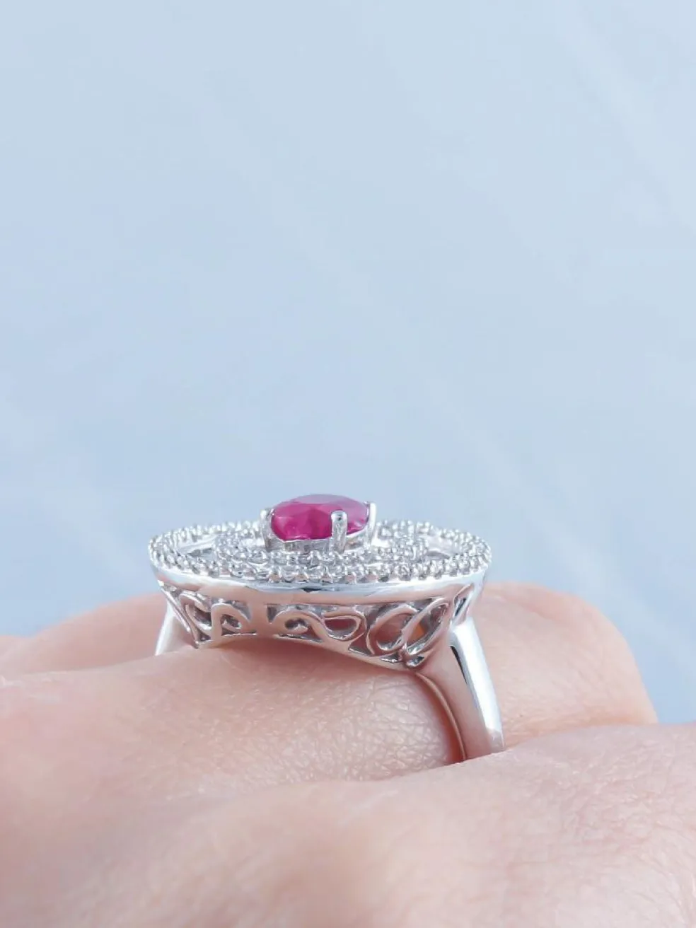 Bague Rubis et Diamants
