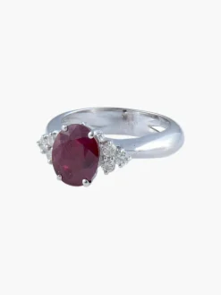 Bague Rubis et Diamants