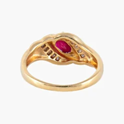 Bague Rubis et Diamants