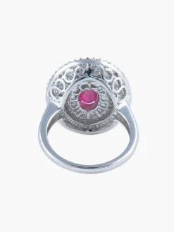 Bague Rubis et Diamants