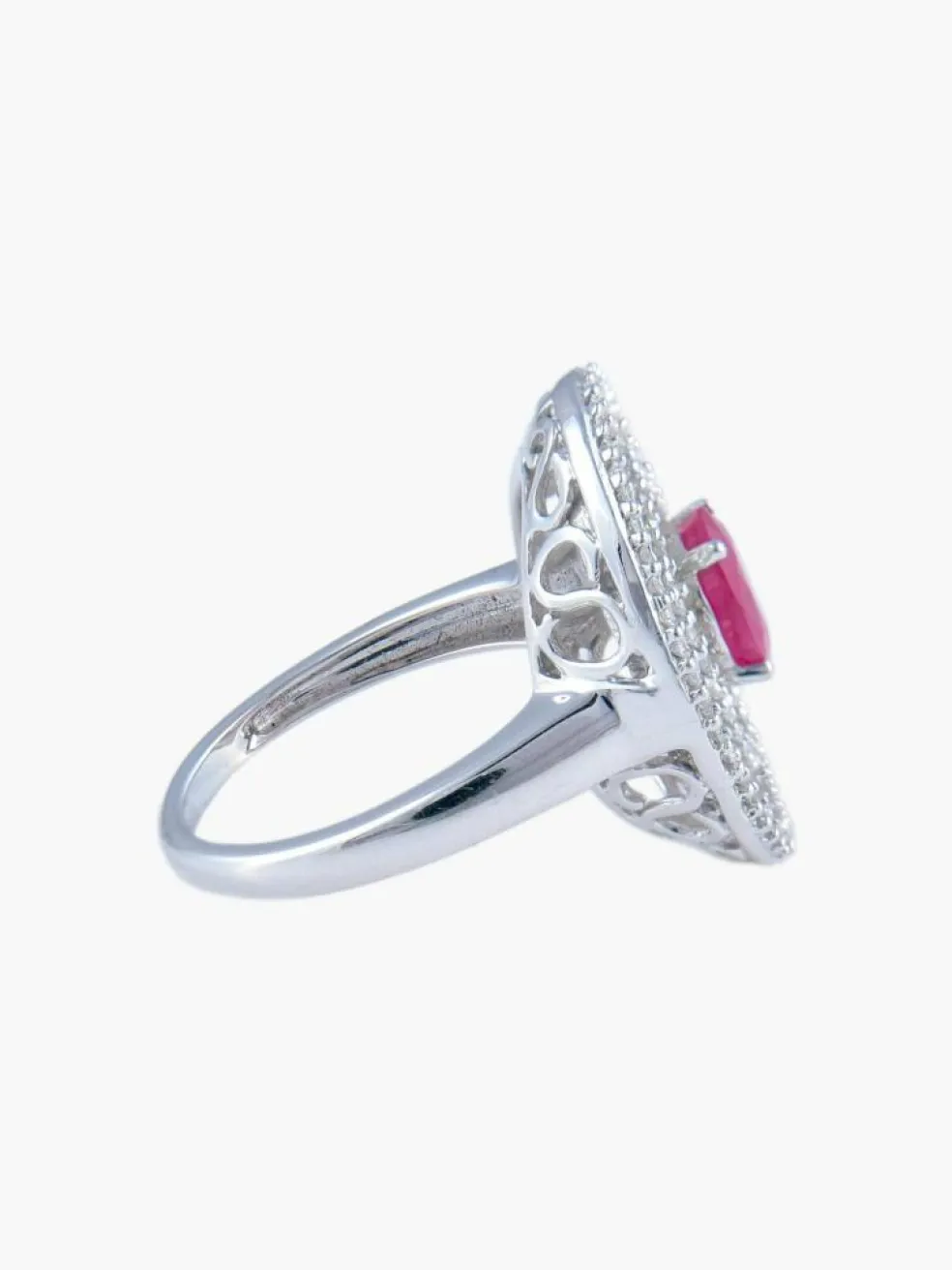 Bague Rubis et Diamants