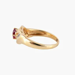 Bague Rubis et Diamants