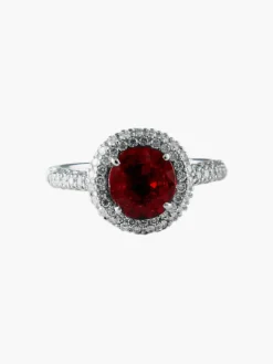 Bague Rubis et Diamants