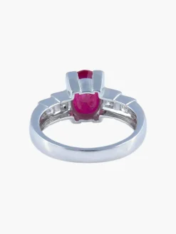 Bague Rubis et Diamants princesse