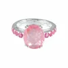 Bague Rubis pastel