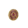 Bague Rubis Roses de Diamant, XIXe siècle