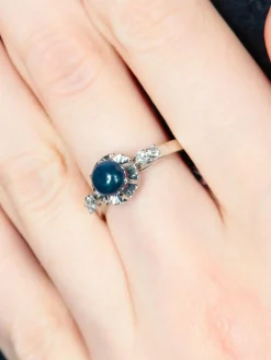 Bague Saphir Cabochon