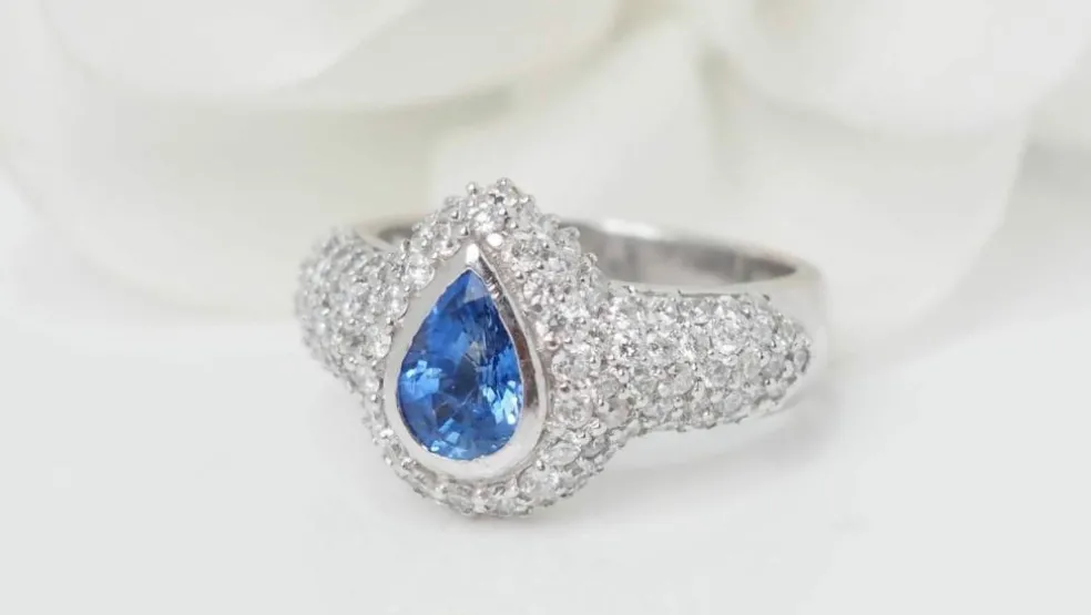 Bague Saphir Ceylan Diamants