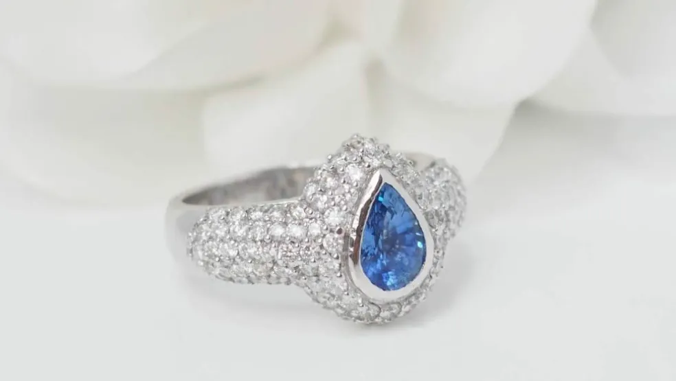 Bague Saphir Ceylan Diamants