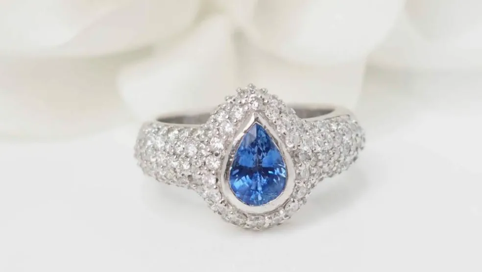 Bague Saphir Ceylan Diamants