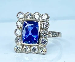 Bague Saphir Ceylan Exceptionnel