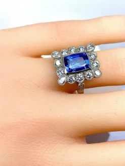 Bague Saphir Ceylan Exceptionnel