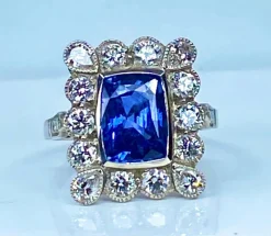 Bague Saphir Ceylan Exceptionnel