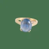 Bague Saphir de Ceylan cabochon