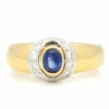 Bague Saphir Diamant