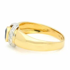 Bague Saphir Diamant