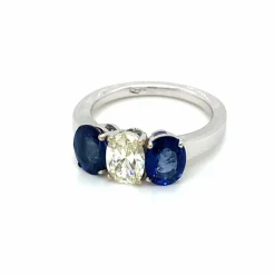 Bague Saphir Diamant
