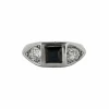 BAGUE SAPHIR DIAMANTS