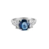 Bague Saphir Diamants