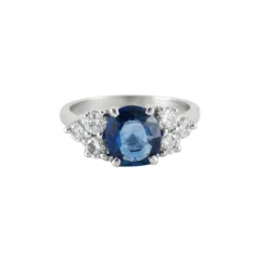 Bague Saphir Diamants