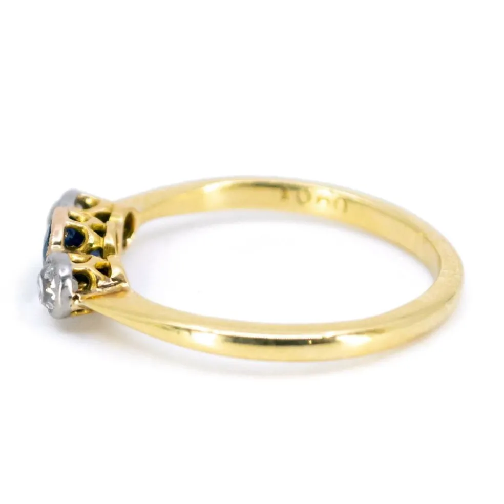 Bague Saphir, Diamants