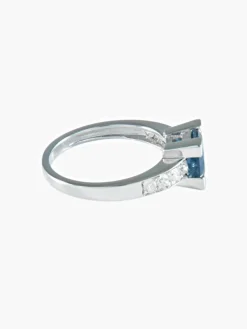 BAGUE SAPHIR DIAMANTS