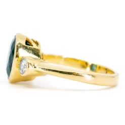 Bague Saphir, Diamants