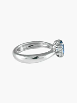 Bague Saphir Diamants