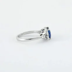 Bague Saphir Diamants