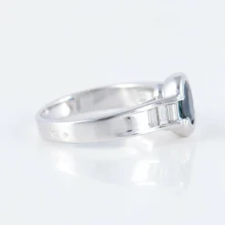 Bague Saphir Diamants