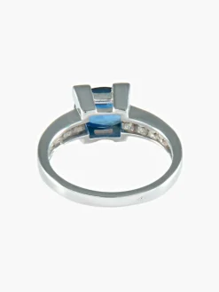 BAGUE SAPHIR DIAMANTS