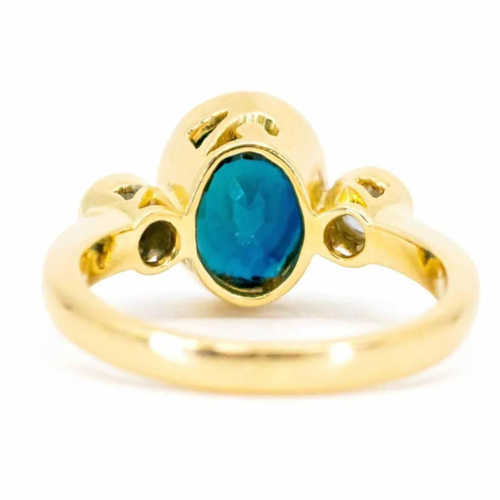 Bague Saphir, Diamants