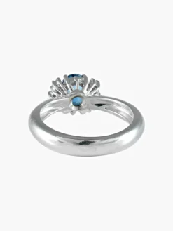 Bague Saphir Diamants