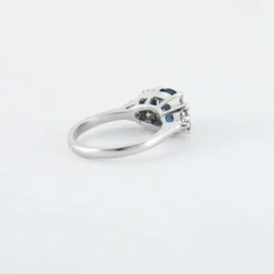 Bague Saphir Diamants