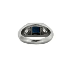 BAGUE SAPHIR DIAMANTS