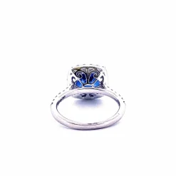 Bague Saphir Diamants