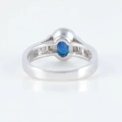 Bague Saphir Diamants