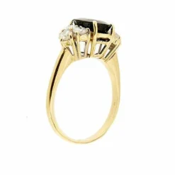 Bague saphir et diamant
