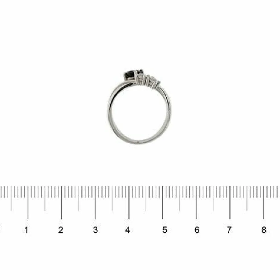 Bague saphir et diamant
